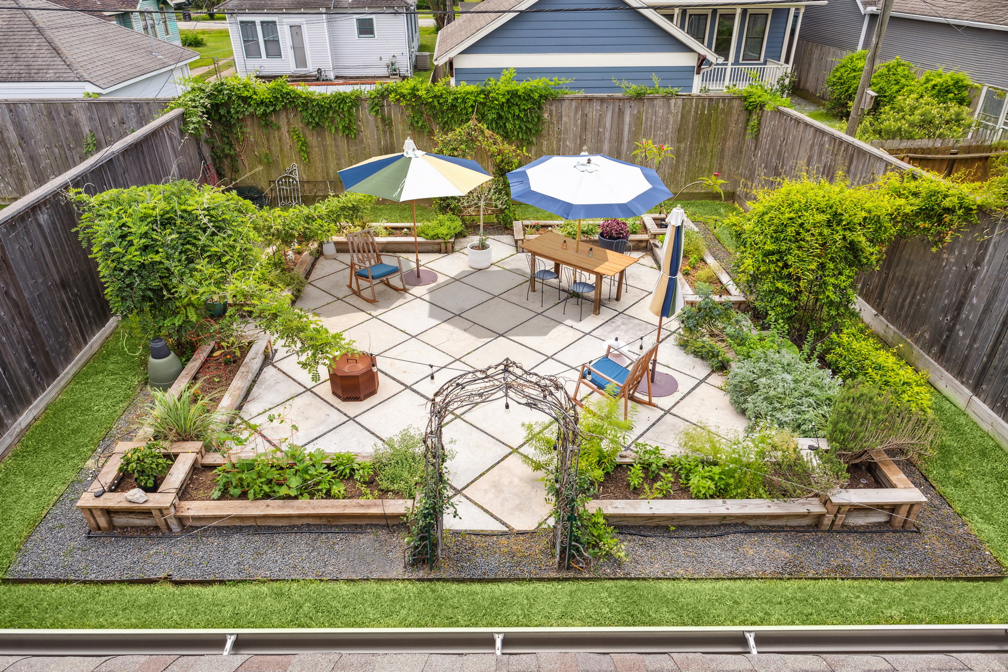 Garden view